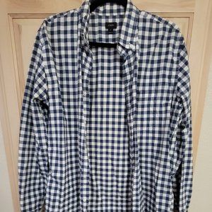 J Crew Men's Button Down Flannel